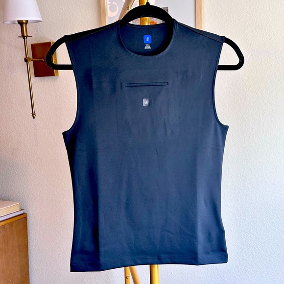 Yeezy x Gap NWOT Sleeveless Second Skin Black Tank Top- Size Small - Picture 1 of 5